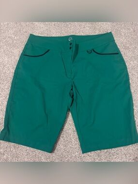 Women’s Green Bermuda Shorts